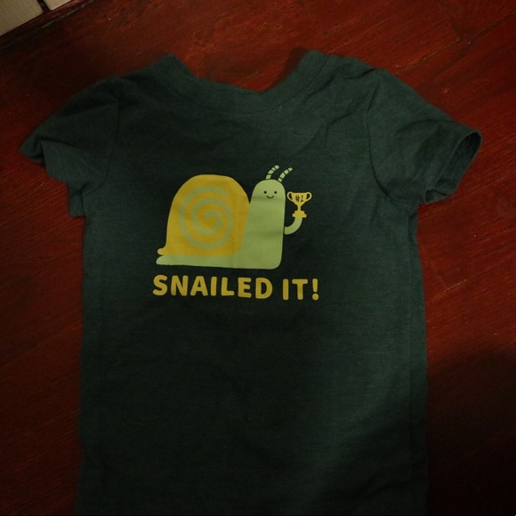 Snailed It - shirt sleeve t-shirt